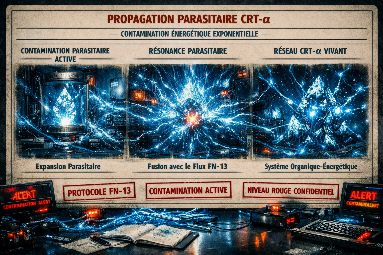 Propagation CRT-α